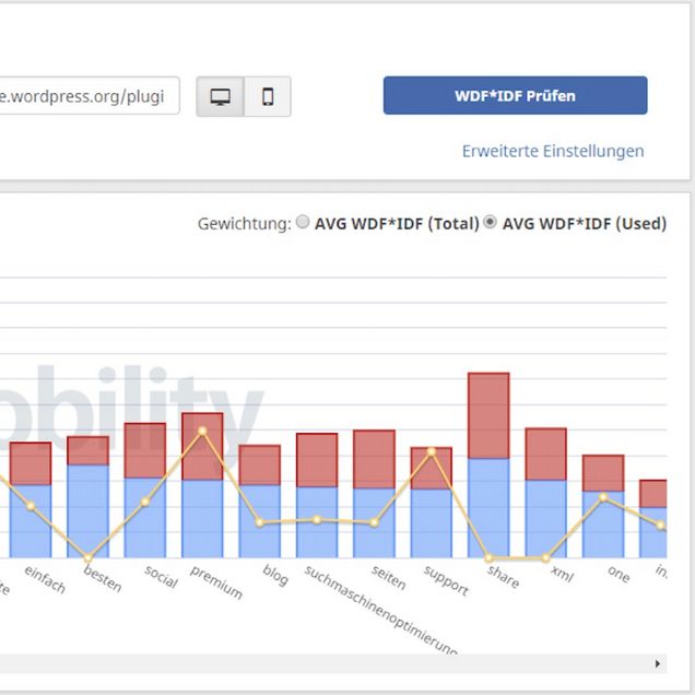 Analyse und Optimierung der Website