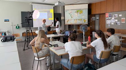 Gruppentraining für den Auftritt vor den Medien in Bern Coaching