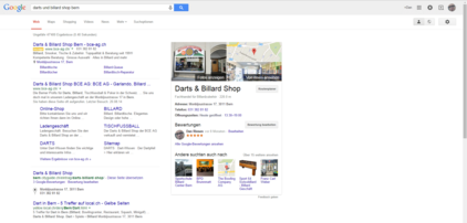Google Business View Panorama auf der Google Suche
